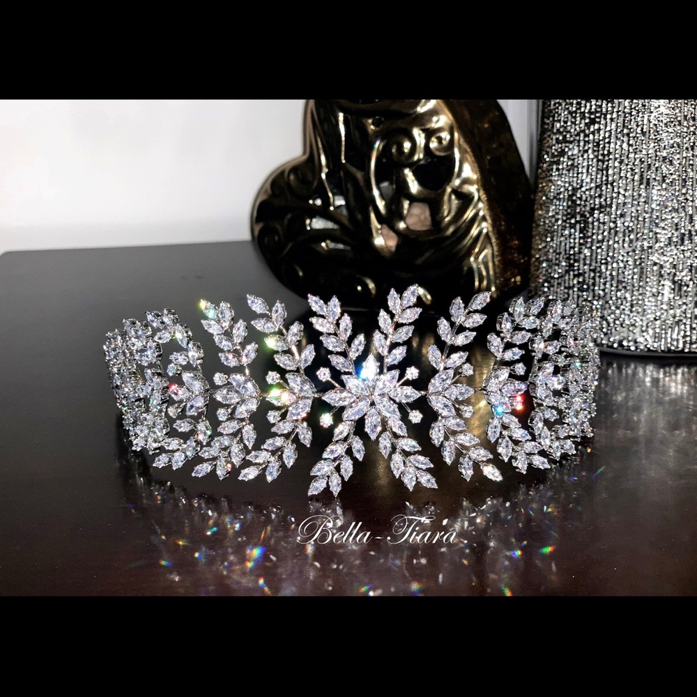 Crystal hairvine, wedding hair vine, crystal wedding headband, wedding headpiece